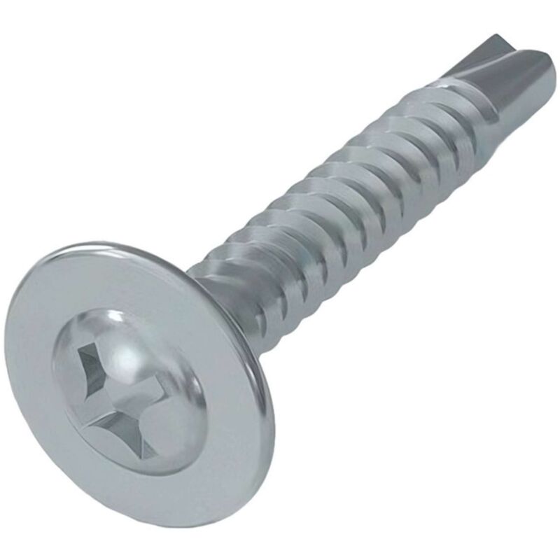 foto del prodotto ambrovit vite in acciaio zincato autoperforante per ferro mm. 4,8x38 5 ct