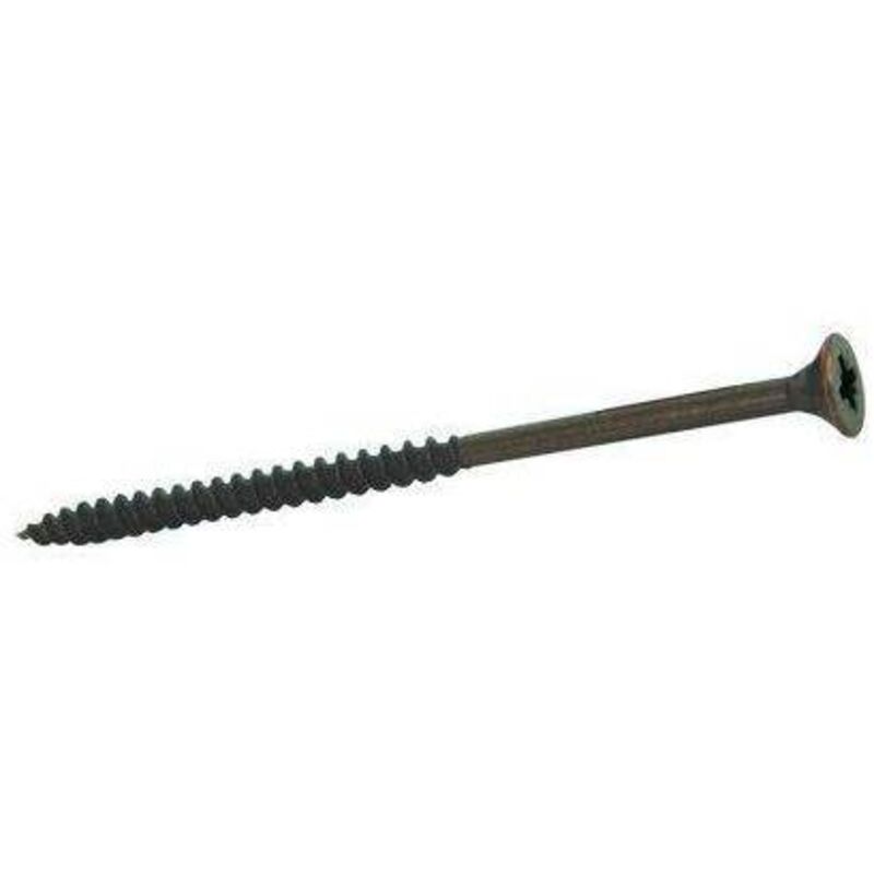 foto del prodotto ambrovit - vite truciolare tsp cava pz parzialmente filettata in acciaio bronzato - mm.5,0x120