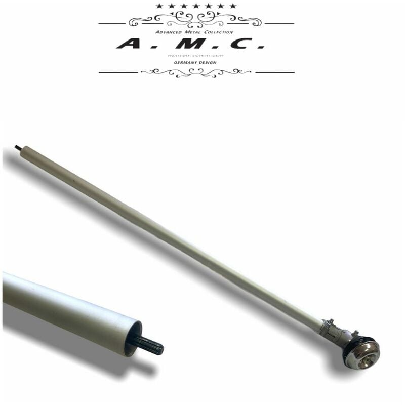 foto del prodotto amc asta ricambio attacco a 9 denti per decespugliatore a scoppio 4 in 1 43 52 cc