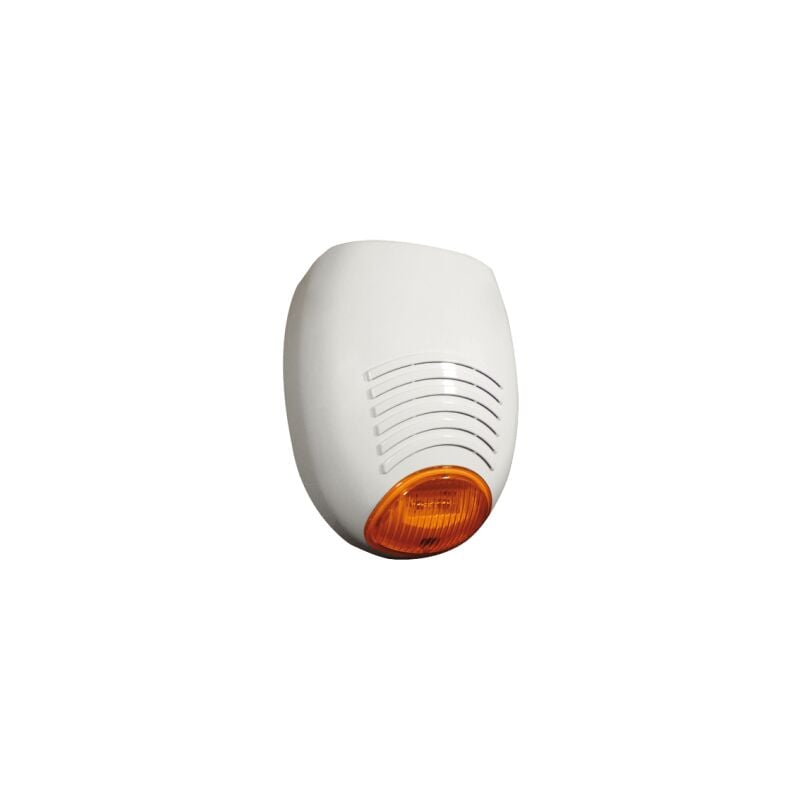 foto del prodotto amc sirena allarme da esterno sr136 autoalimentata