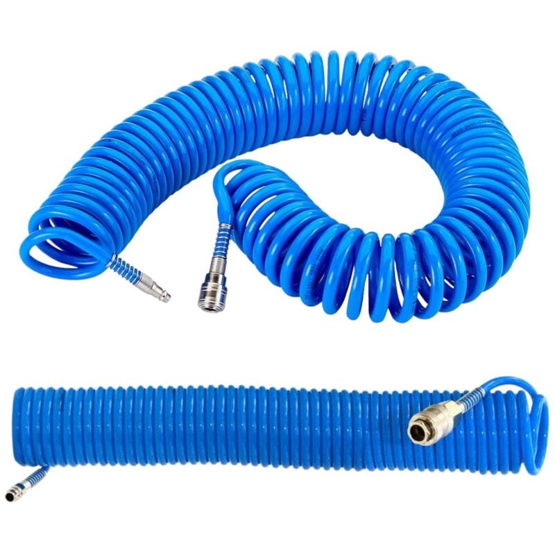 foto del prodotto amc tubo aria compressa 15 metri flessibile per compressore attacco rapido