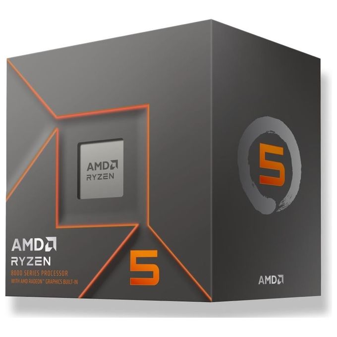 foto del prodotto amd ryzen 5 8500g 6 core 3.5ghz 16mb skam5 box