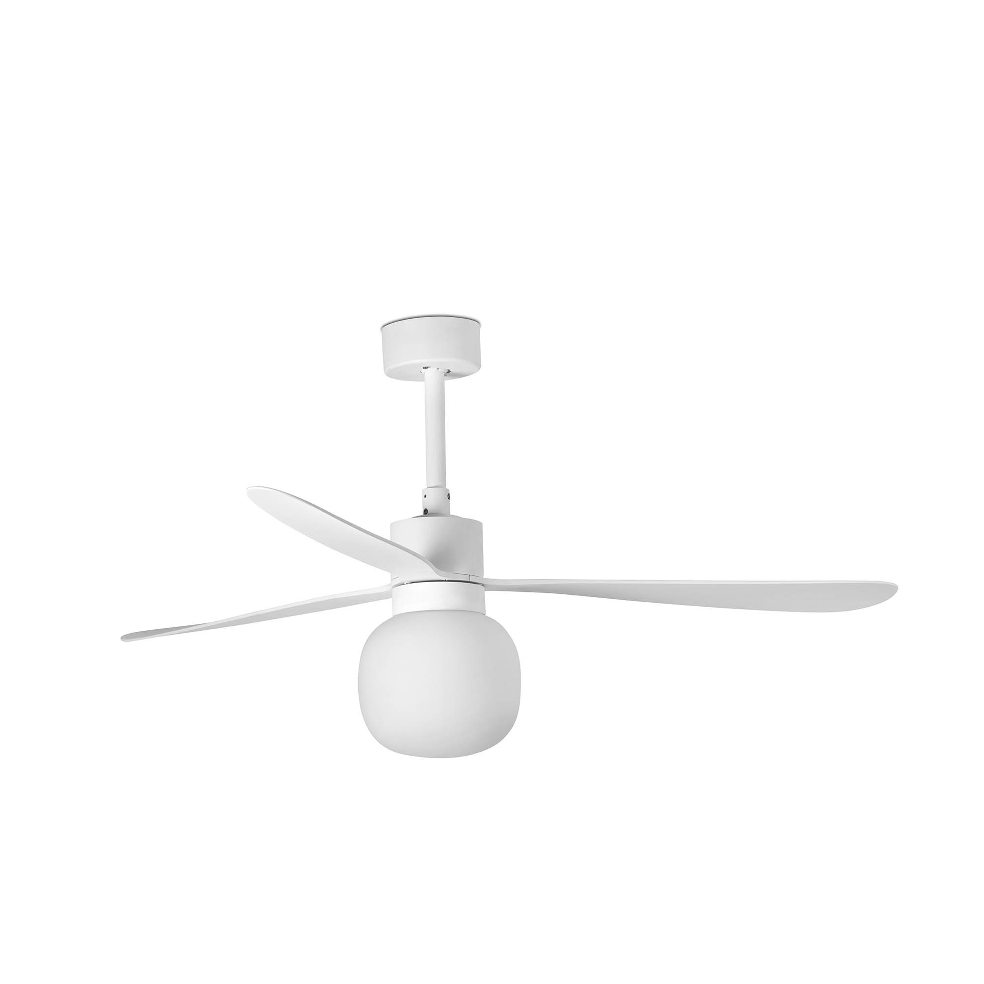 foto del prodotto amelia ball led, ventilatore con luce, faro barcelona