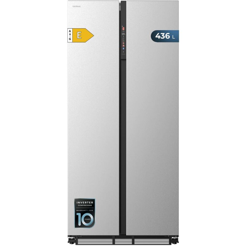 foto del prodotto american semi integrated refrigerator de 436l total no frost bolero coolmarket sbs 436 sbi inox e. compressor inverter basso consumo, 184,8 x 84,4 m,