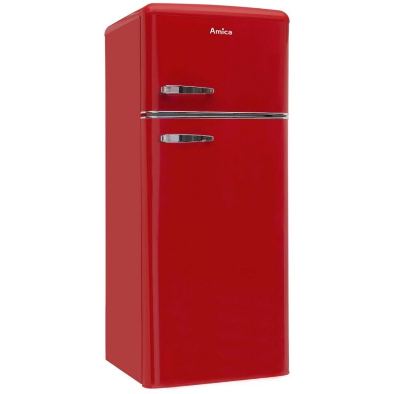 foto del prodotto amica frigorifero combinato 55cm 246l statico rosso ar7252r
