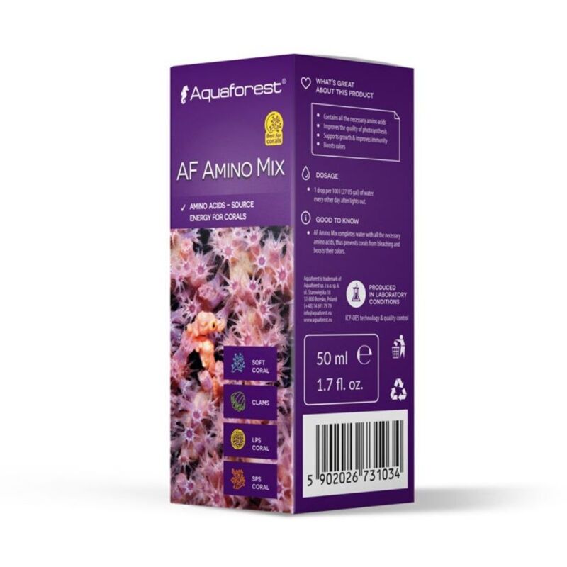 foto del prodotto amino mix formato 50 ml aquaforest