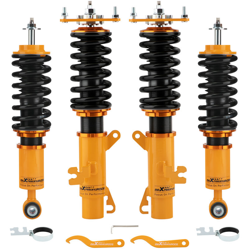 foto del prodotto ammortizzatore sospensione assetto regolabile for mini cooper s r50 02 06 r53 r52 assetto regolabile ghiera coilover struts