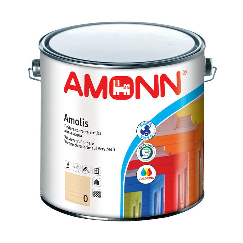 foto del prodotto amolis 91 bianco coprente 1 litro amonn