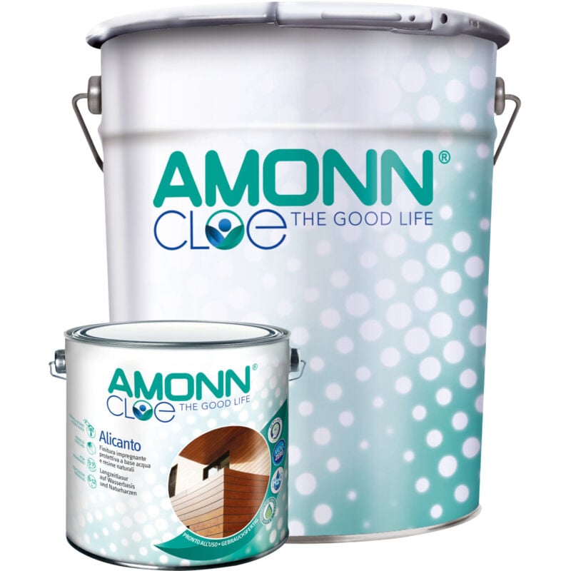 foto del prodotto amonn cloe alicanto finitura protettiva base acqua resine m00 incolore opaco 0.75 lt