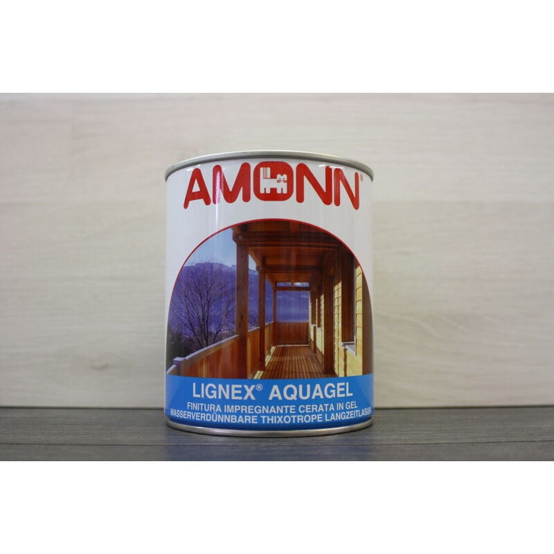 foto del prodotto amonn lignex aquagel 10 noce chiaro 0,75 litri