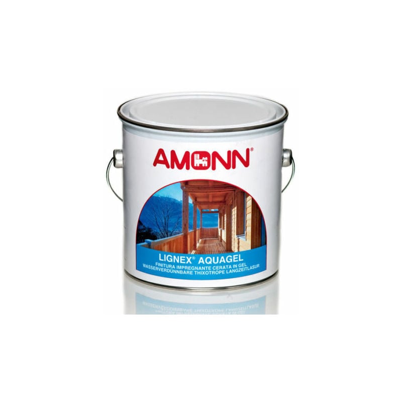 foto del prodotto amonn lignex aquagel 91 bianco coprente 5 litri