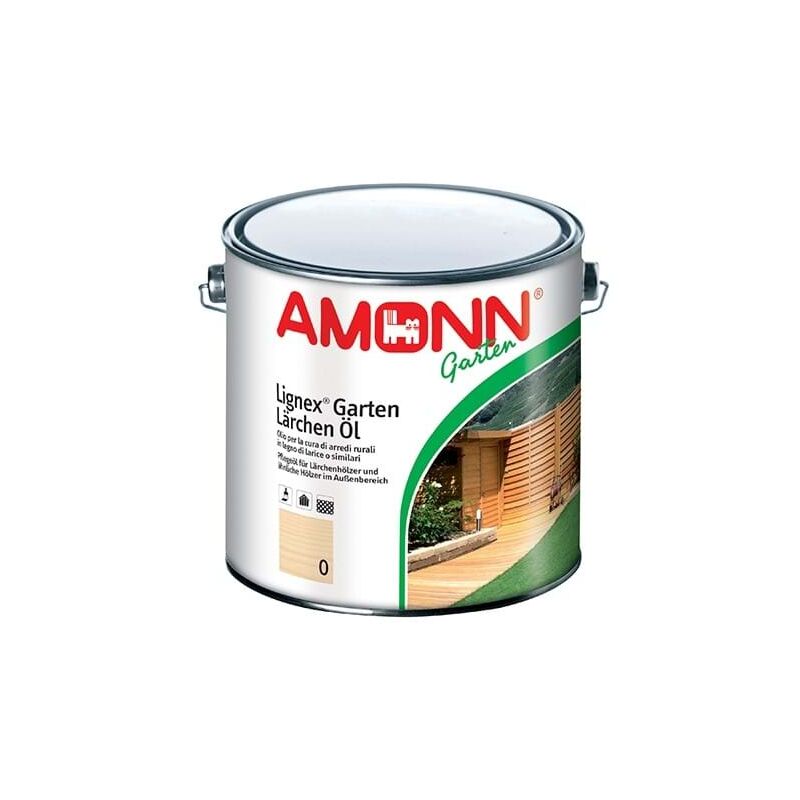 foto del prodotto amonn lignex garten laerchen oel 0,75 litri olio protettivo rossiccio