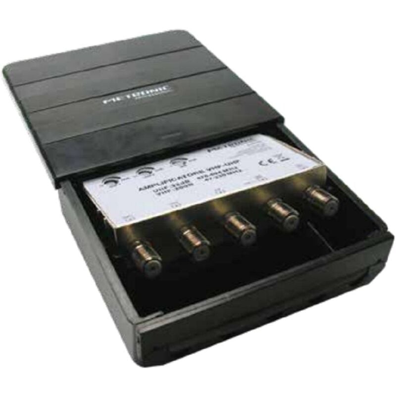 foto del prodotto amplificatore 3 ingressi 2 uscite vhf uhf uhf lte 414142 metronic