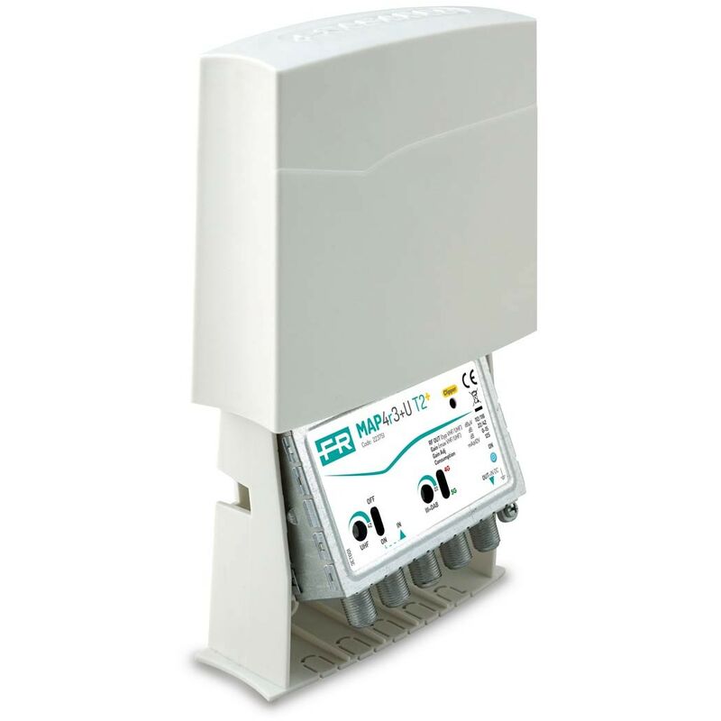 foto del prodotto amplificatore con 2 ingressi iii dab, uhf map4r3u t2 fracarro 223754