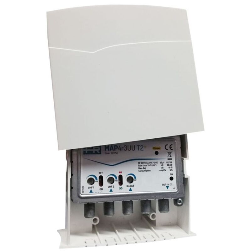 foto del prodotto amplificatore fracarro map4r3uu t2 3 dab u u 22 40db 223758