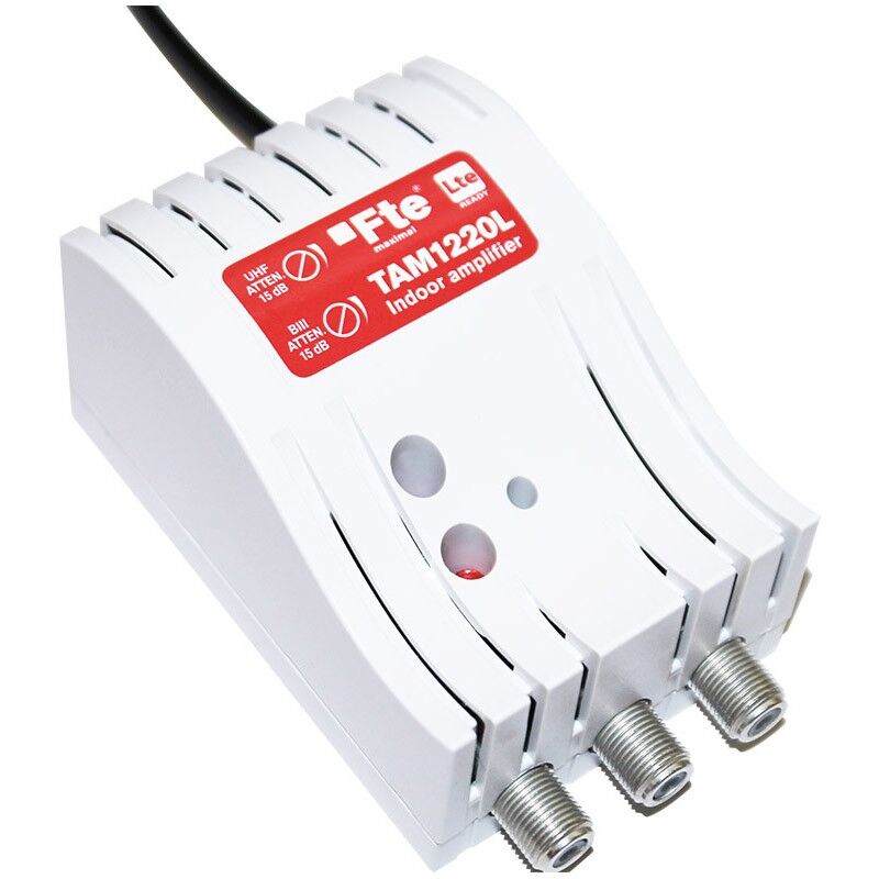 foto del prodotto amplificatore fte 1 ing 2out vhf uhf 22db tam1220l