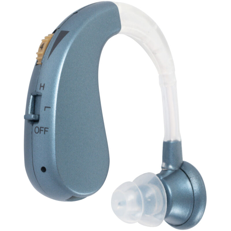 foto del prodotto amplificatore ricaricabile per apparecchio acustico apparecchio acustico digitale amplificatore del suono per apparecchio acustico spina ue blu