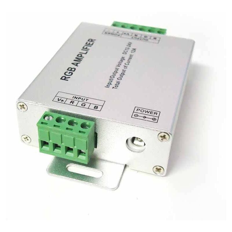 foto del prodotto amplificatore ripetitore di segnale rgb - 12-24v - 12 ampere