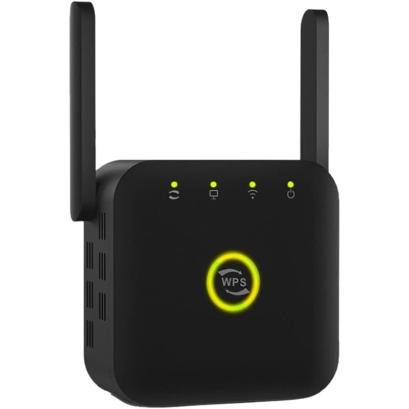 foto del prodotto amplificatore wifi segnale wifi ripetitore 5g segnale wifi 5ghz ripetitore a lungo raggio 1200m leggero ma potente colore 2.4g nero 