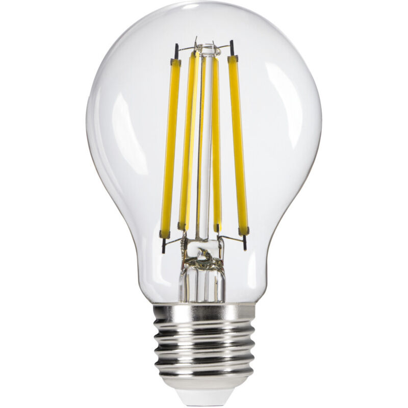 foto del prodotto ampola led filamento a60 4w e27 840lm vetro trasparente 4000k