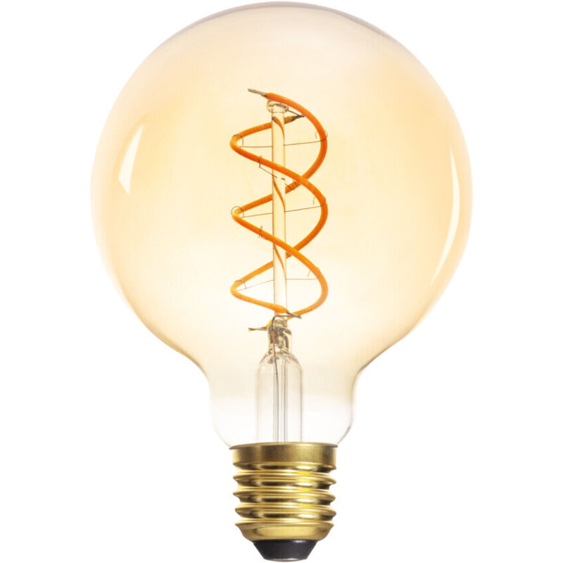 foto del prodotto ampola led globe g95 amber 4w e27 decorativa 1800k
