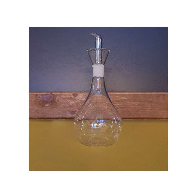 foto del prodotto ampolla per olio in vetro