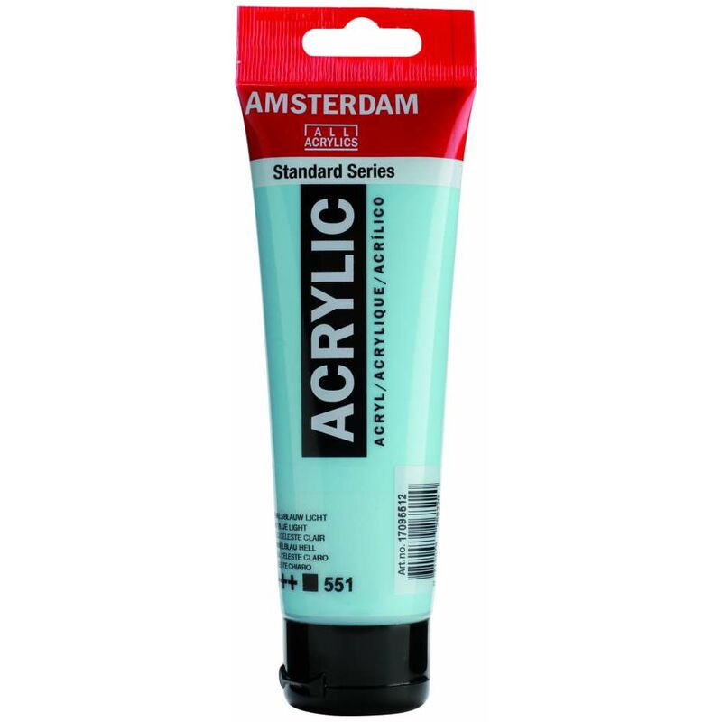 foto del prodotto amsterdam acrylic 120 ml celeste