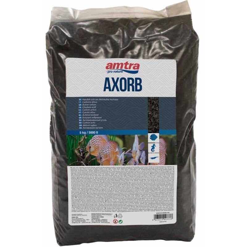 foto del prodotto amtra axorb carbone attivo formato 5 kg