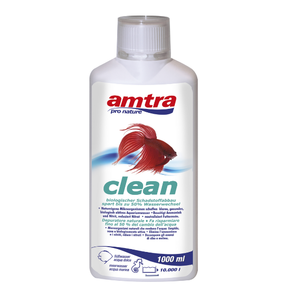 foto del prodotto amtra clean depuratore per acquari 1 l 1 ordine scegli lo sconto bzr5 bzr20 200 punti fedelt 