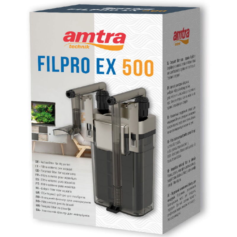 foto del prodotto amtra filpro ex 500 filtro esterno per acquari fino a 60 litri