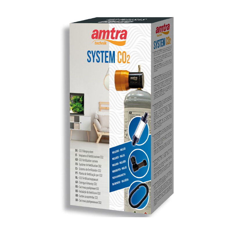 foto del prodotto amtra impianto per fertilizzazione system co2 adatto per acquari d acqua dolce e marina