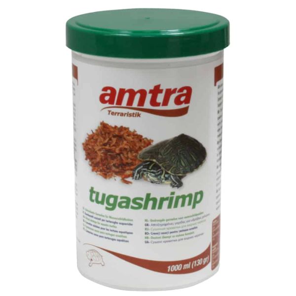foto del prodotto amtra tugashrimp mangime naturale per tartarughe 1000 ml 130 gr cibo per tartarughe 1 ordine scegli lo sconto bzr5 bzr20 200 punti fedelt 