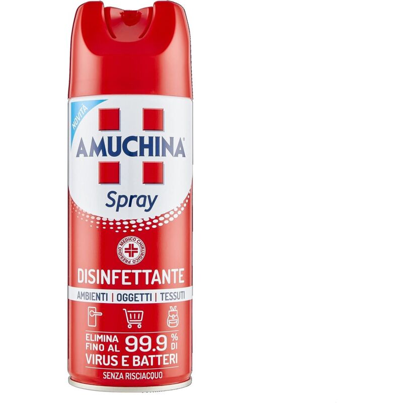 foto del prodotto amuchina spray disinfettante virucida per ambienti 400 ml
