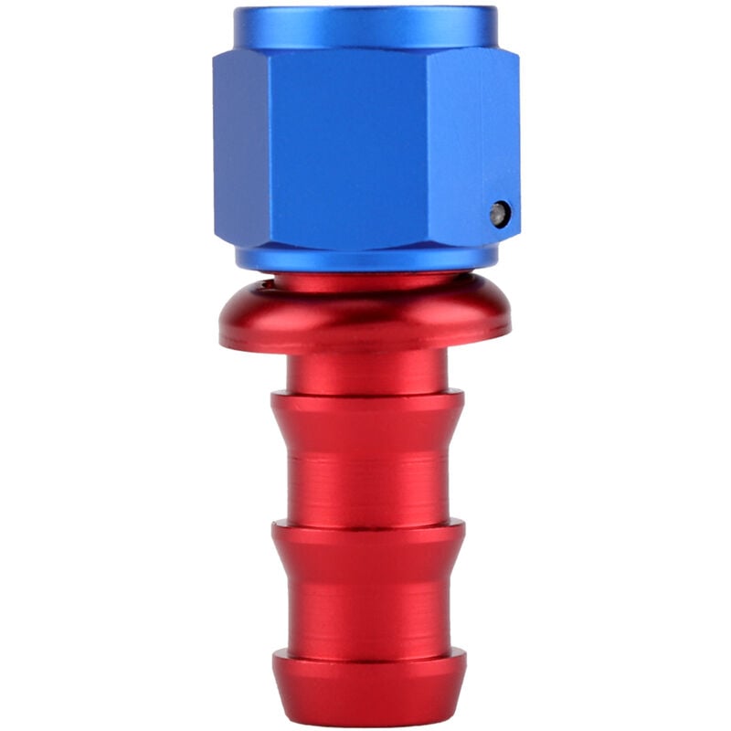 foto del prodotto an10 raccordo maschio con estremit per tubo flessibile per linea olio gas combustibile con chiusura a rotazione dritta zoternen