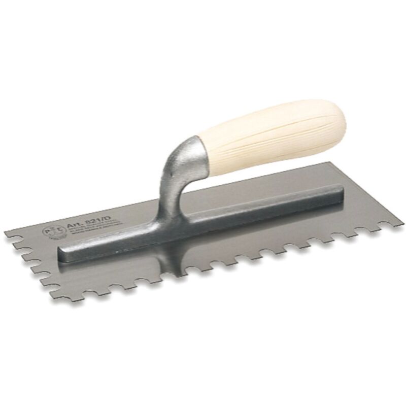 foto del prodotto ancora frattazzo usa dentato superiore/sinistro art. 821/sd-sx cm. 28x12 dentatura mm.5x7 (6 pezzi) - ancora