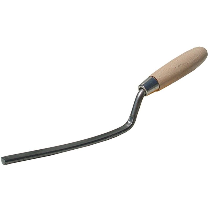 foto del prodotto ancora frattone marcafughe a sezione semirotonda con manico in legno 14 x 1 cm