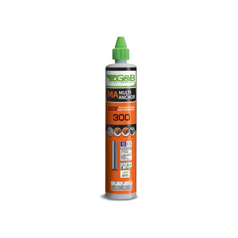 foto del prodotto ancorante chimico ad alte prestazioni con miscelatore 410 ml 12 pezzi
