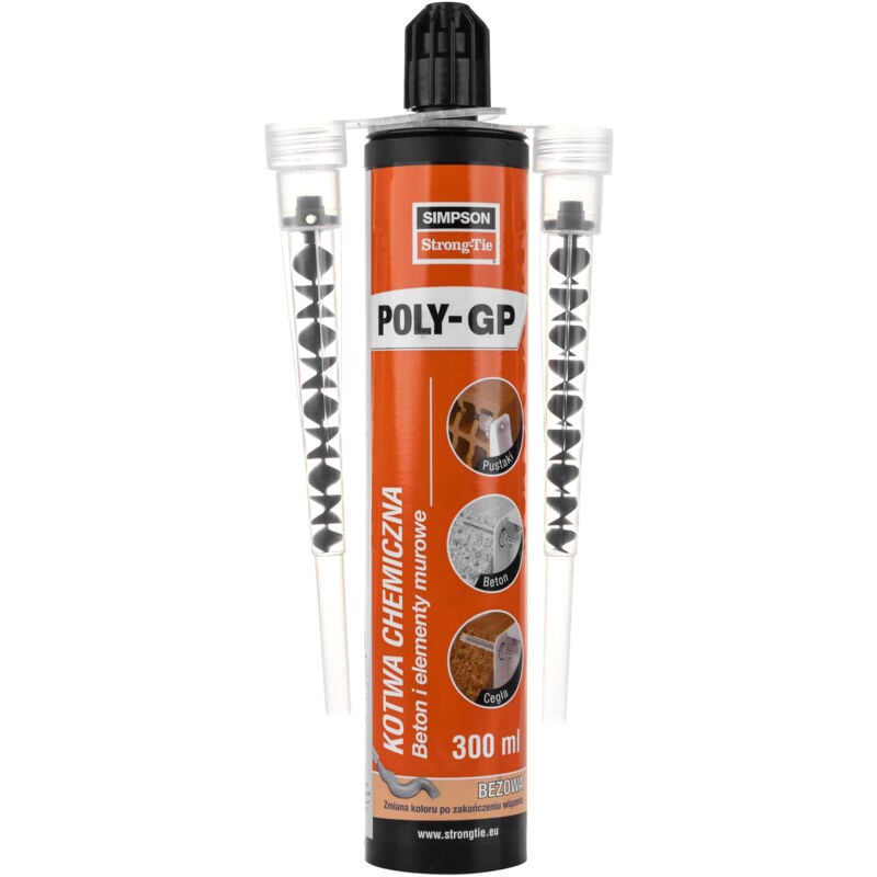 foto del prodotto ancorante chimico poly gp300 verde beige