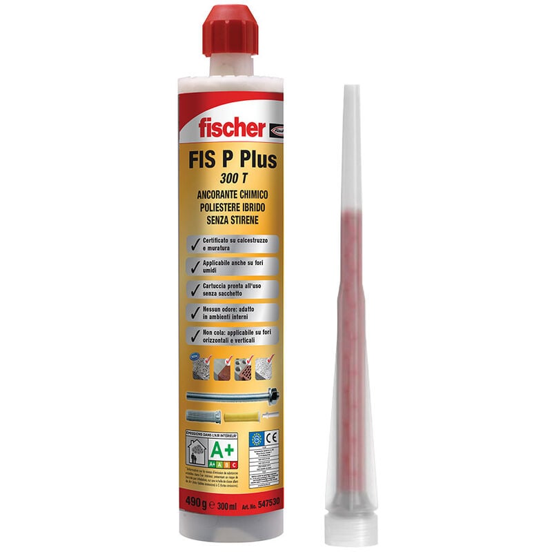 foto del prodotto ancorante fis p plus 300 t da 300 ml fischer