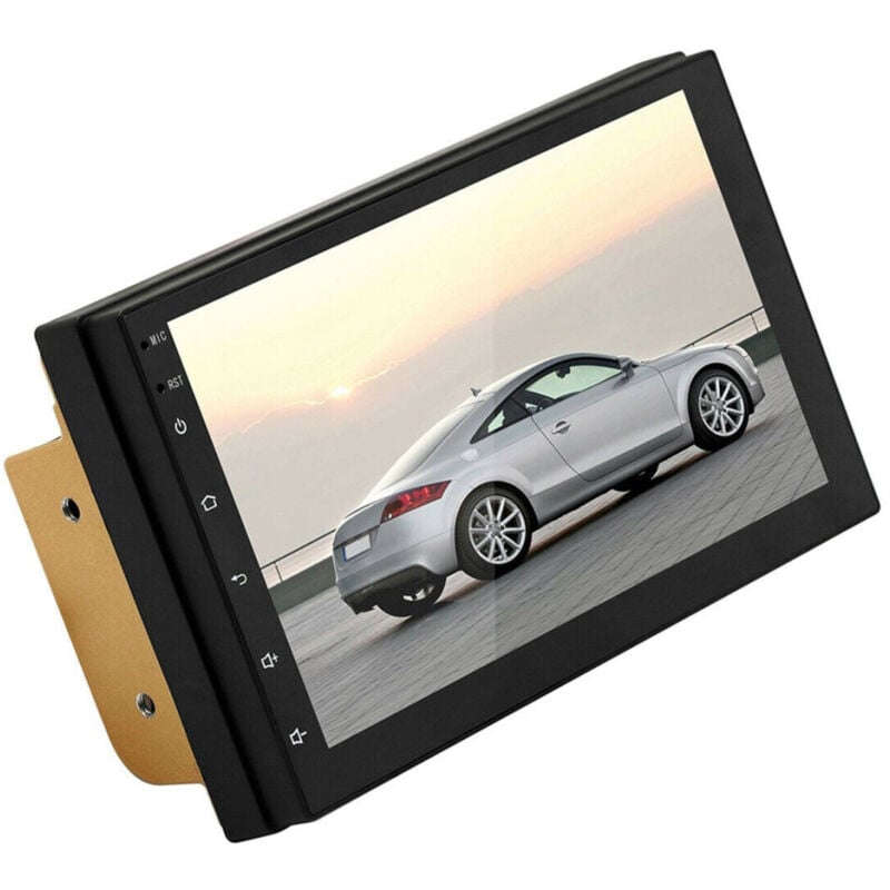 foto del prodotto andowl - autoradio stereo 2 din 7' touch screen bluetooth aux usb sd lettore mp5 q-ca005 -