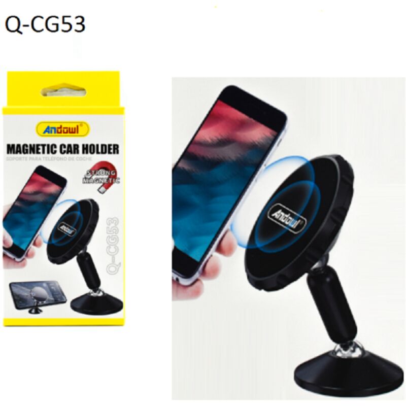 foto del prodotto andowl supporto magnetico per auto super resistente porta cellulare smartphone q cg53 