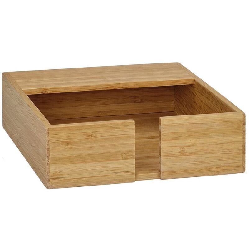 foto del prodotto andrea house - portatovaglioli in bambù 17,5 x 17,5 x 5,5 ms69235