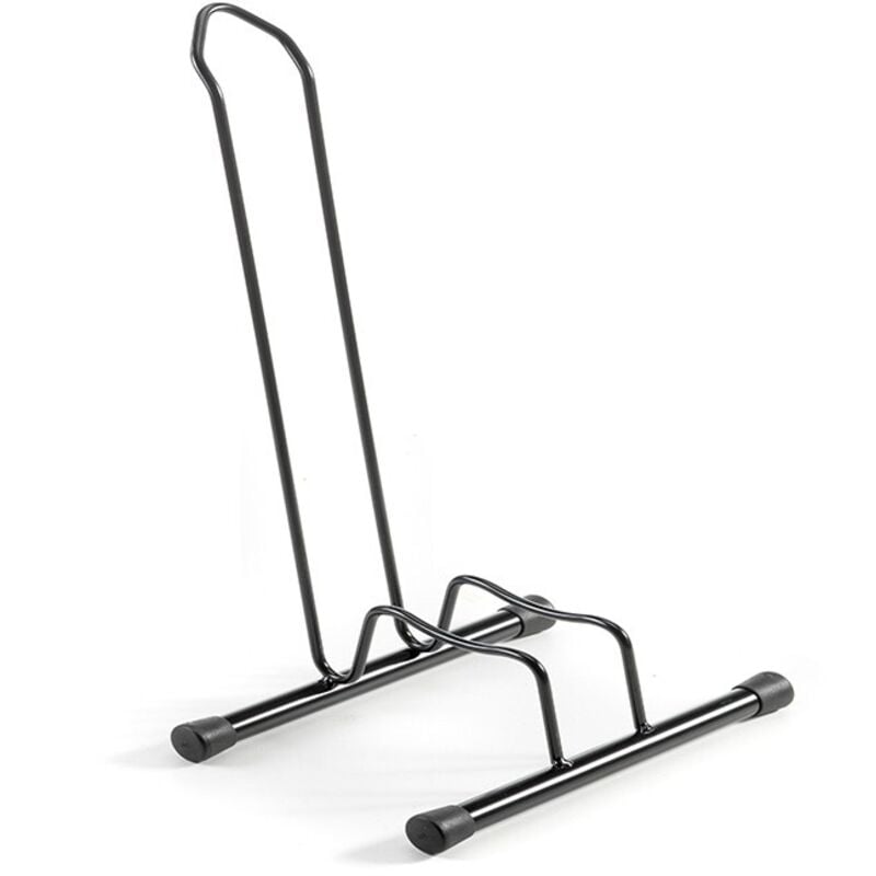 foto del prodotto andrys srl andrys piedistallo porta biciclette a pavimento 1 posto, non smontabile o modulabile, anche per bici con freno a disco, con tappi in