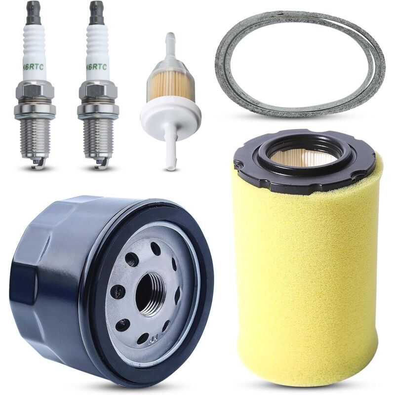 foto del prodotto andyou filtro aria miu14395 per tosaerba john deere d100 d105 d125 d130 d140 d110 e140 e130 e100 e120 la145 la135 z255 z235 x330 con candela