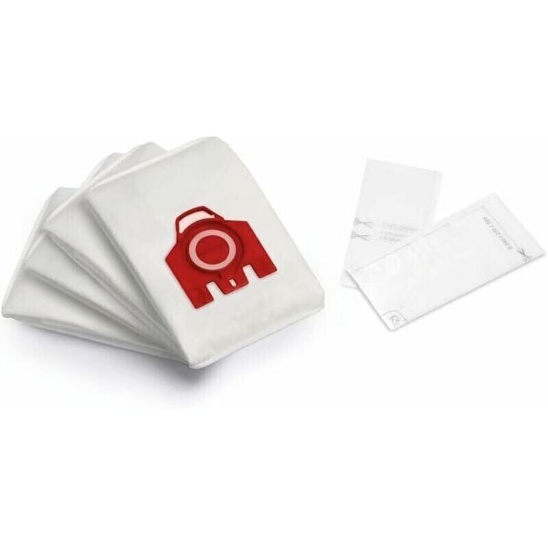 foto del prodotto andyou miele 9917710 hyclean 3d efficiency fjm sacchetti per aspirapolvere, per aspirapolvere con sacchetto miele, scatola da 4 sacchetti h345