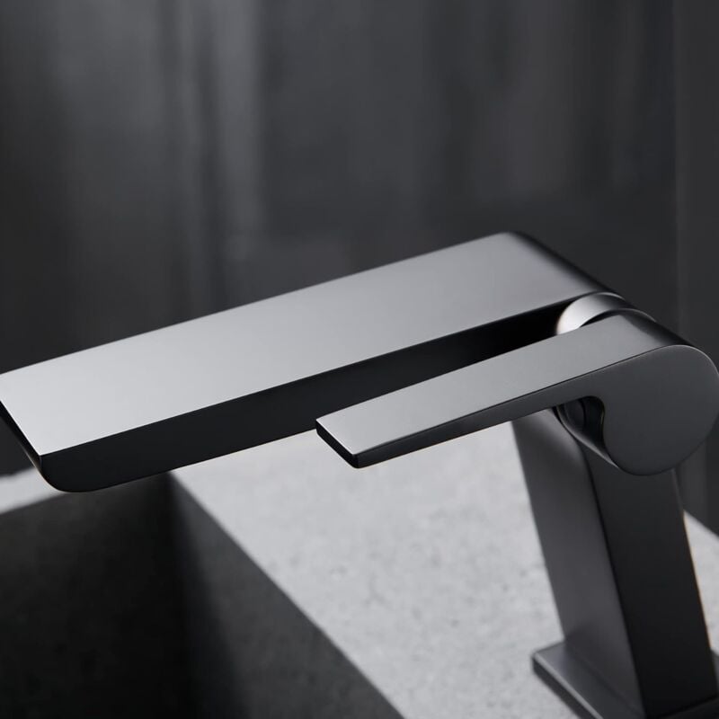 foto del prodotto andyou rubinetto per bagno a cascata sjqka, rubinetto per lavabo a cascata, miscelatore per bagno a cascata con valvola in ceramica, maniglia