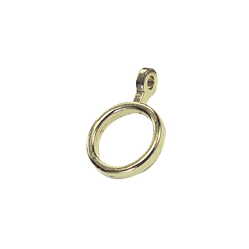 foto del prodotto anelli doppi per tende oro ø interno 20 mm.