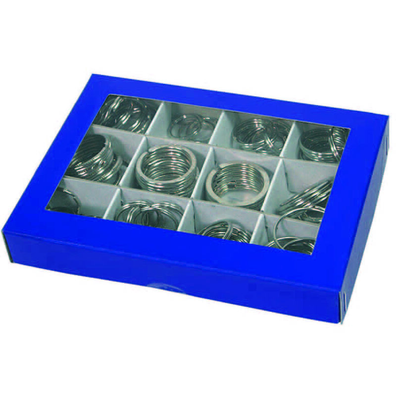 foto del prodotto anelli per chiavi in assortimento