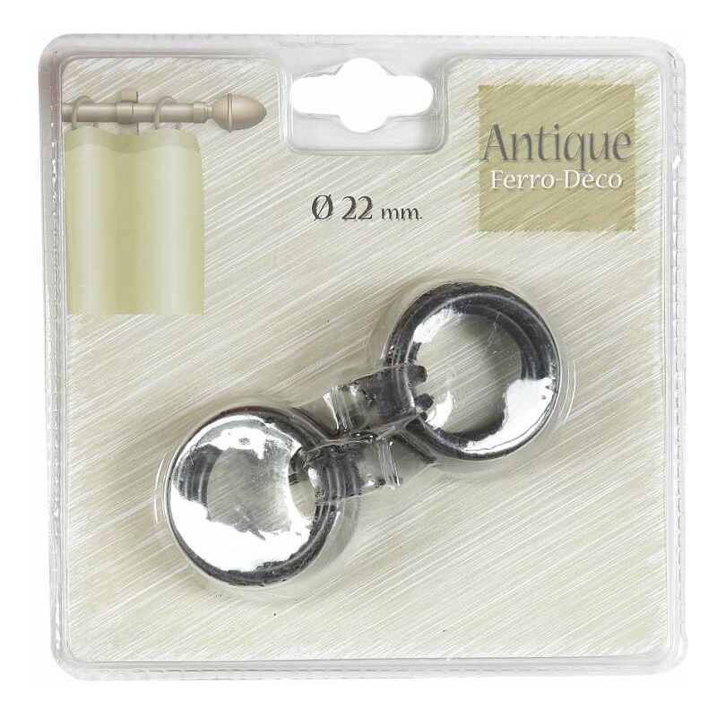 foto del prodotto anelli per tende nero anticato 4,25 cm cintacor