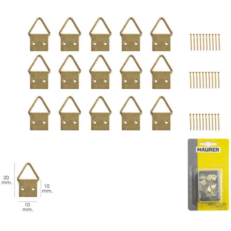 foto del prodotto anello appendi quadri n 1 blister 15 pezzi